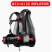TOMIC AQUATICS BC2+AI SS INFLATOR Scuba buoyancy control device