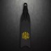 Cetma Taras Free diving with single flippers in gold