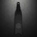 Cetma Taras The flippers on one foot for free diving are dark grey