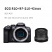 CANON EOS R10 + RF-S18-45mm F4.5-6.3 IS STM