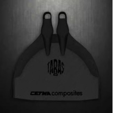 Cetma Taras Free diving flippers are black